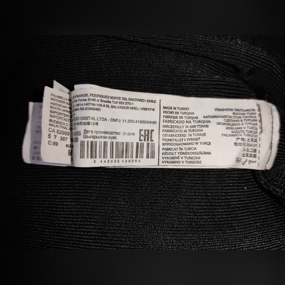 MNG Black Puffed Mesh Sleeve Top - Picture 11 of 12